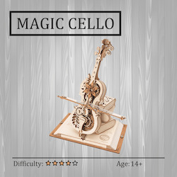 Magic Cello 3D Wooden Puzzle