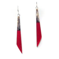 Pohutukawa Red Scarlet Earrings