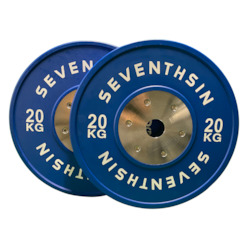 Gymnasium equipment: 20kg Coloured Competition Plates - Pair