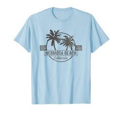 Designs: Vintage Hermosa Beach Shirt For Vacation California Gifts