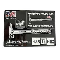 Tool, household: Martinez Tool Co. STICKER PACK