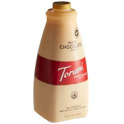 Torani: Torani White Chocolate Flavor Sauce 1.89l