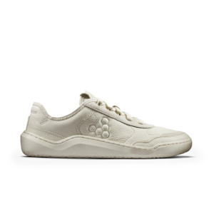 [PRE-ORDER] Vivobarefoot Gobi Sneaker Leather Womens Limestone (ETA. MID DEC)