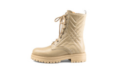 SAMPLE Riley Combat boot Nude size 39