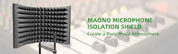 Theatre lighting: Isolation Shield - Metal backing Maono AU-MIS50