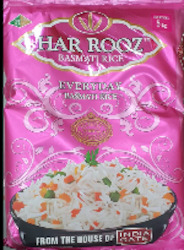 Grocery supermarket: Har Rooz Basmati Rice 5 Kg