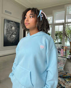 Claudia Dean Hoodie Ice Blue