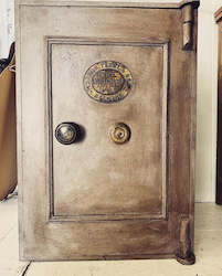 Furnishings: Antique Thomas Perry Safe