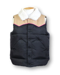 Mother Denin. Puffer Gilet/Vest - Size S