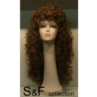 Vitamin product manufacturing: Synthetic Long Curly Women Hair Wig S&F013