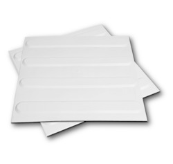 White Self-Adhesive Directional Tac-Tile