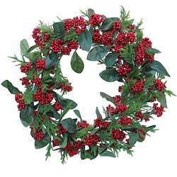 Gift: Red Berry Wreath