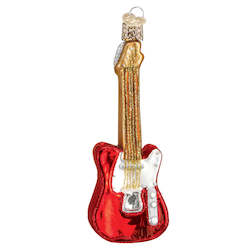 Gift: Blown Glass - Electric Guitar