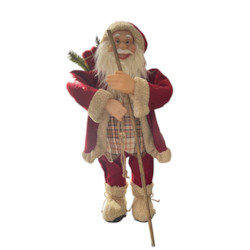 Gift: Santa with Tartan Vest - Large