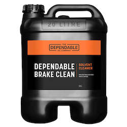Oil or grease wholesaling - industrial or lubricating: Dependable Brake Clean