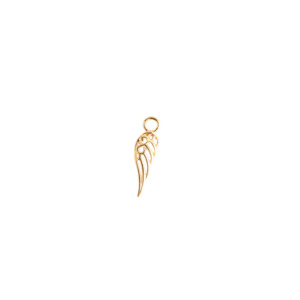 14Kt Yellow Gold Wing Charm