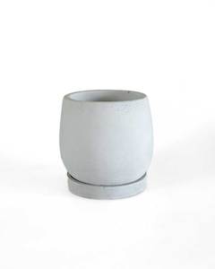 Grey Concrete Pot