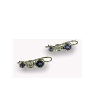 Jewellery manufacturing: Platinum Hook Earrings Jens Hansen