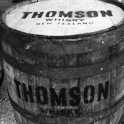 Distilling and beverage equipment: Cask of Thomson Whisky