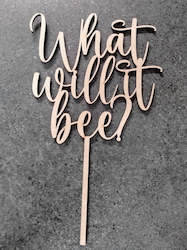 What will it bee? Topper