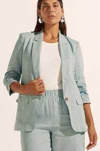 Zoe Kratzmann Prevail Jacket-aquamarine