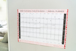 2024 Fuafuaga Faaletausaga | Annual Wall Planner