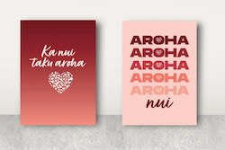 Free Cards: Ngā kāri mihi - Love
