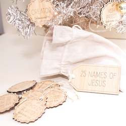 Naturopathic: Names of Jesus Decorations - Small