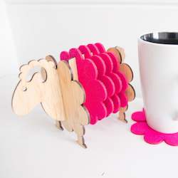 Naturopathic: Sheep Coasters