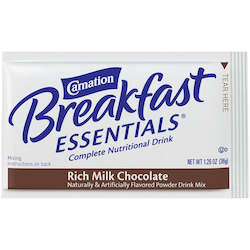 General store operation - mainly grocery: Carnation Breakfast Essentials Rich Chocolate bagged 6pk (6x1.26oz/36g)
