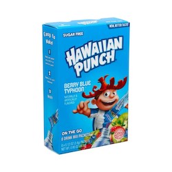 Hawaiian Punch Berry Blue Typhoon Drink Mix 8pk 0.95oz/26.9g