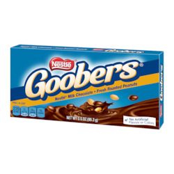 Nestle Goobers Milk Choc covered Peanuts TBX 3.5oz/99g