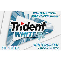 Trident SF 16 stick Gum - White Wintergreen