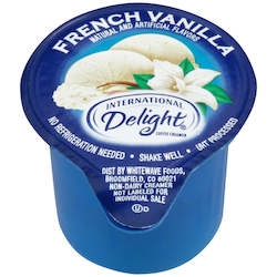 International Delights Creamer French Vanilla singles 22pk