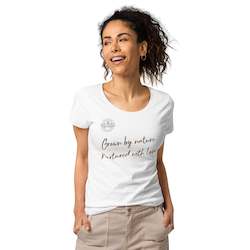Womenâs basic organic t-shirt