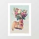'Flower-ism' Art Print by Vertigo Artography