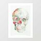 'Skull bouquet' Art Print by Vertigo Artography