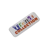 Button Badge Rectangle - 25 x 70mm