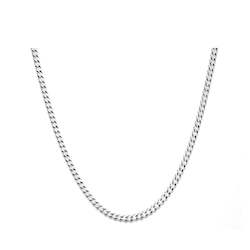 45cm Silver Curb Chain (2mm)