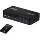 Aten VS381 3-Port hdmi switch allows you to quickly and easily connect 3 hdmi input sourc