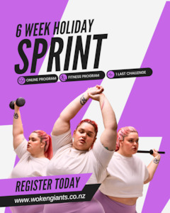 SIX WEEK SPRINT TO THE HOLIDAYS!