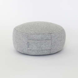 Round Wool Meditation Cushion