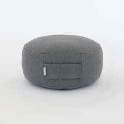 Round Wool Meditation Cushion