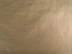 Soft furnishing wholesaling: SCRIPT Linen fabric per metre