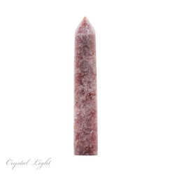 China, glassware and earthenware wholesaling: Pink Amethyst Polished Point