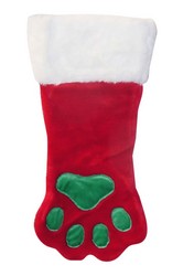 Internet only: Christmas Paw Stocking - Large