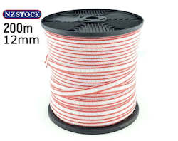 Internet only: Fence Poly Tape 200M Spool 12mm