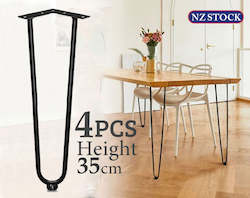 4x Hairpin Table 2 Rod Leg Steel