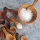 Handmade Teak Wooden Salt Spoons Set of 4  | Yompai NZ