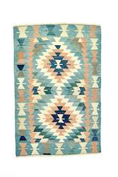 Carpet: Turkish Usak Kilim—Saboor